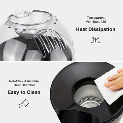 Popcorn Machine and Big Home Use Electric Big Popcorn Machine, Popcorn Maker Making Machine Automatic Popcorn Machine Household Electric Instant Popcorn Maker Stylish Design