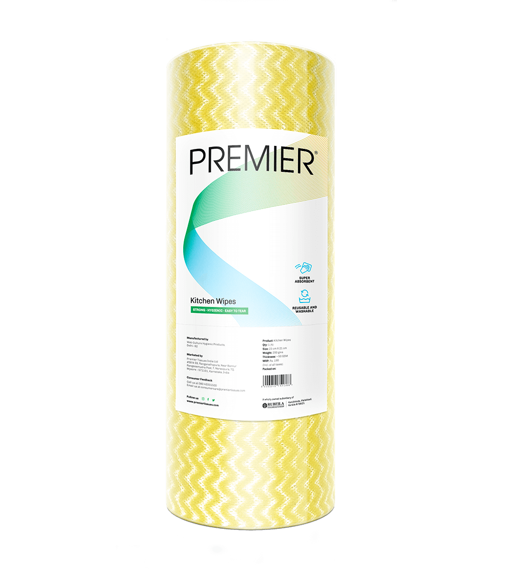 Eco Friendly Disposable Kitchen Wipes 50 Pulls