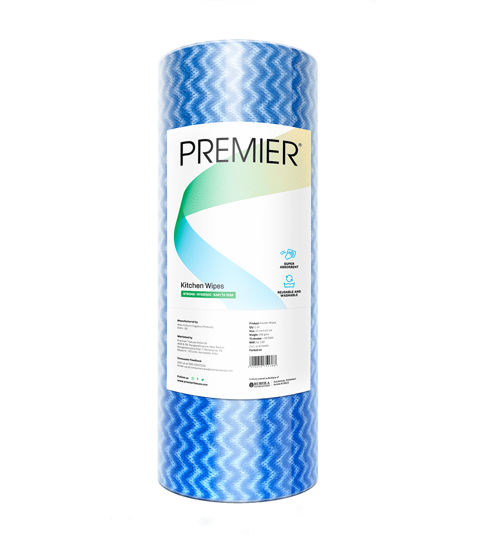 Eco Friendly Disposable Kitchen Wipes 50 Pulls