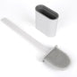 Silicon Toilet Brush with Slim Holder Flex Toilet Brush