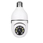 Wi-Fi CCTV Camera V380 Pro | Indoor 360° Smart Home Security Camera Light Vision 24x7 Continuous Recording with Motion Sensor LED Lights
