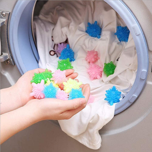 10 Pcs Reusable Washing Machine Winding Laundry Anti-tangle Balls (Set of 2)