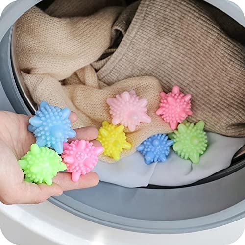 10 Pcs Reusable Washing Machine Winding Laundry Anti-tangle Balls (Set of 2)