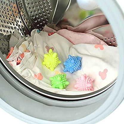 10 Pcs Reusable Washing Machine Winding Laundry Anti-tangle Balls (Set of 2)