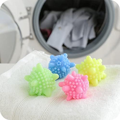 10 Pcs Reusable Washing Machine Winding Laundry Anti-tangle Balls (Set of 2)
